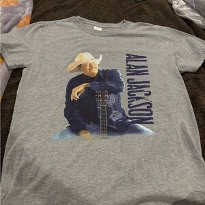 Alan Jackson Gray T-Shirt